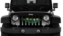 Striped Bass Jeep Grille Insert
