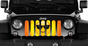 Sunglasses Emoji Jeep Grille Insert