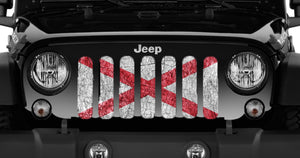 Sweet Home Alabama - State Flag Jeep Grille Insert