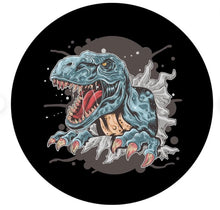 T-Rex Dinosaur Coming At You Spare Tire Cover