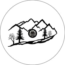 Take Me Places White Spare Tire Cover