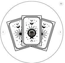 Tarot Card White Spare Tire Cover