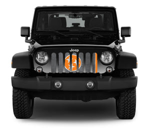 Tennessee Rustic Football Fanatic Jeep Grille Insert