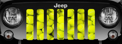 Tennis Balls Jeep Grille Insert