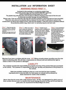 Tire Cover Anti Theft Lock and Grommet