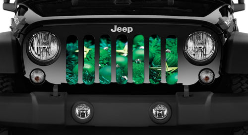 Tis the Season Jeep Grille Insert