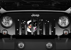 DOUBLE SIDED Anime Jeep Grille Insert