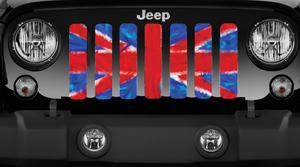 Union Jack Jeep Grille Insert