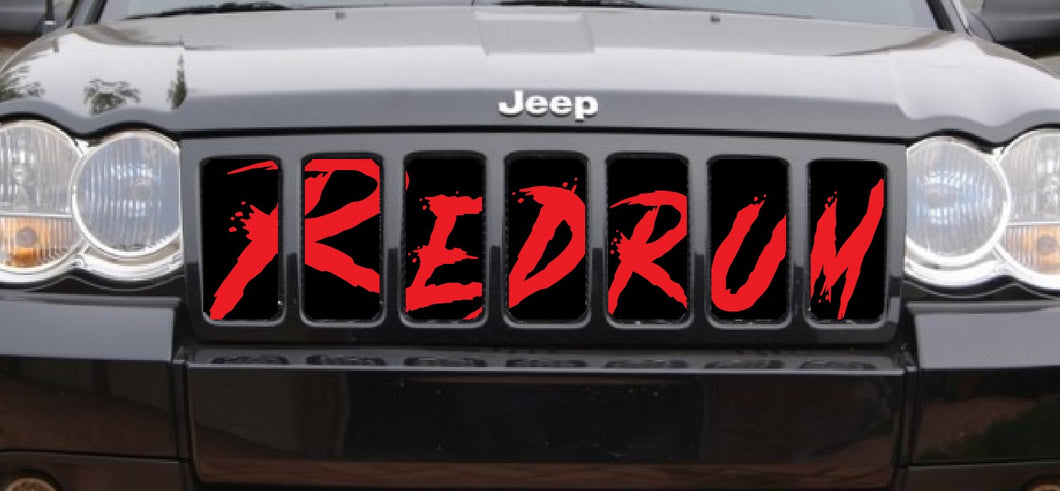 Redrum Jeep Grille Insert