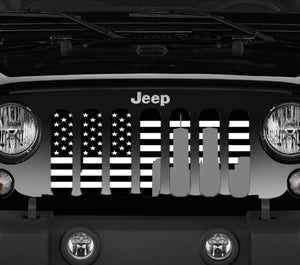 World Trade Center Black and White Tribute Jeep Grille Insert
