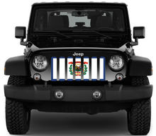 West Virginia State Flag Jeep Grille Insert