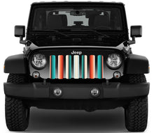 Southwestern Serape Jeep Grille Insert