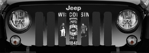 Wisconsin Tactical State Flag Jeep Grille Insert