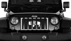 Wyoming Tactical State Flag Jeep Grille Insert