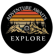 Adventure Awaits Explore Spare Tire Cover