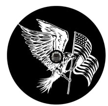 American Eagle + flag  Spare Tire Cover