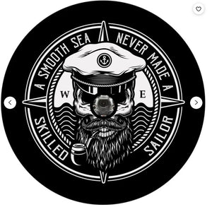 A Smooth Sea Never Made A Skilled Sailor Spare Tire Cover