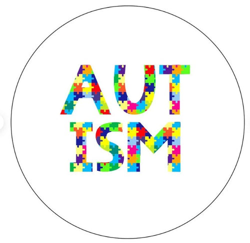 Autism White Spare Tire Cover