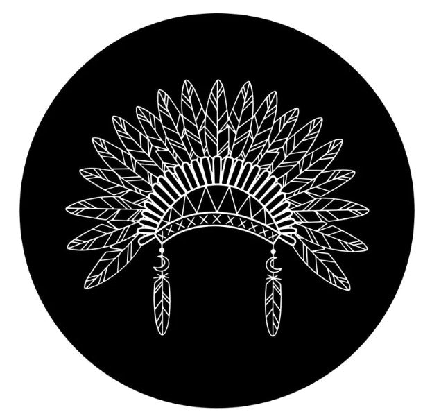 Beautiful Indian Headdress Any Color Spare Tire Cover