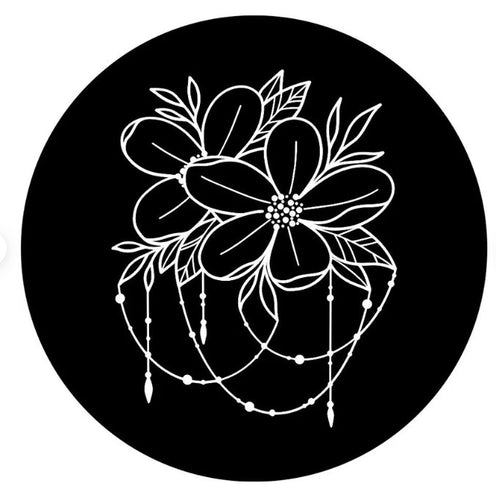 Boho Flowers Spare Tire Cover