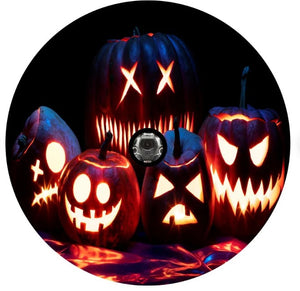 Bunch Of Pumpkins Spare Tire Cover