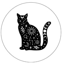 Cat Constellation White Spare Tire Cover