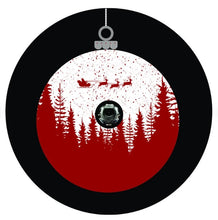Christmas Globe Tree Ornament Spare Tire Cover