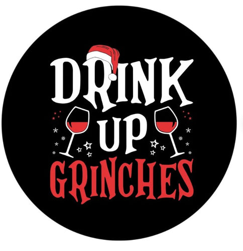 Drink Up Grinches Spare Tire Cover