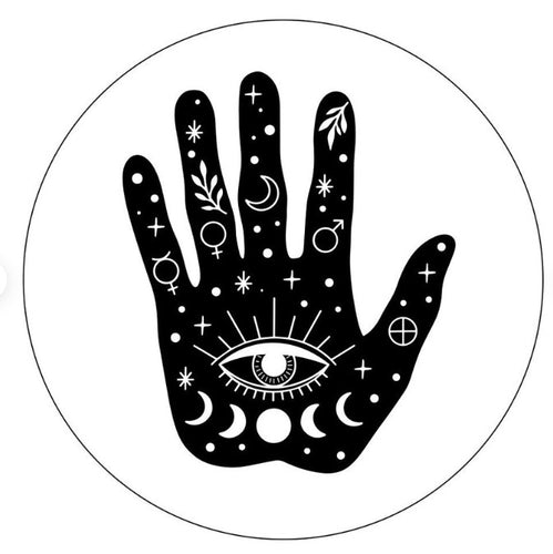 Hamsa Hand (Any Color) White Spare Tire Cover