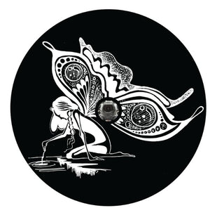 Fairy At The Waters Edge (Any Color) Spare Tire Cover