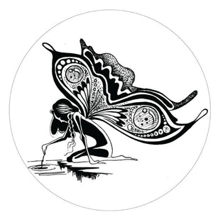 Fairy At The Waters Edge White (Any Color) Spare Tire Cover
