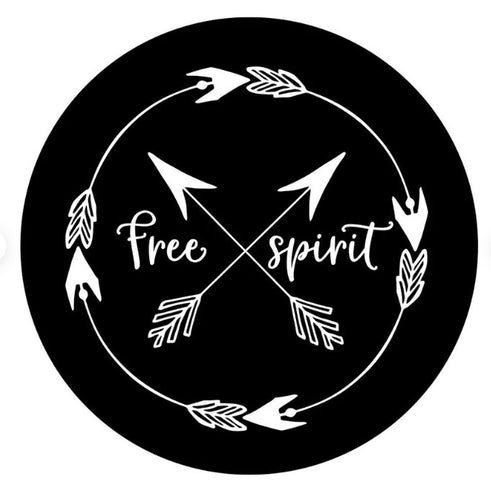 Free Spirit Arrow Spare Tire Cover