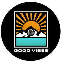 Good Vibes & Sun Rays Spare Tire Cover