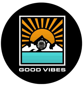 Good Vibes & Sun Rays Spare Tire Cover