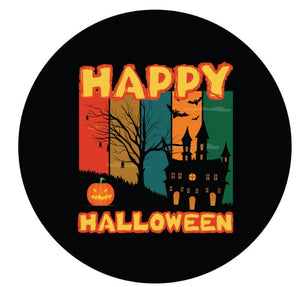 Happy Halloween Spare Tire Cover
