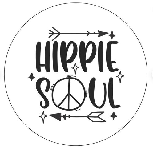 Hippie Soul Arrows White Spare Tire Cover