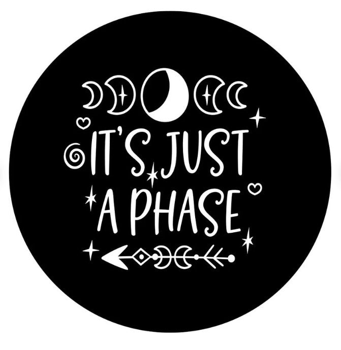 It's Just A Phase Moon & Arrow Spare Tire Cover