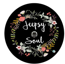 Jeepsy Soul Floral Spare Tire Cover
