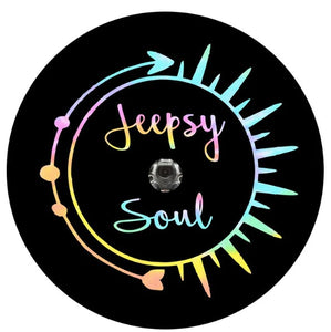 Jeepsy Soul Ombre Spare Tire Cover