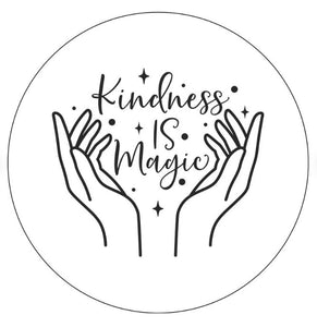 Kindness Is Magic White Spare Tire Cover