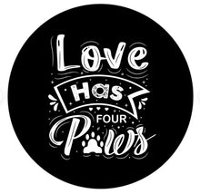 Love Has Four Paws Spare Tire Cover
