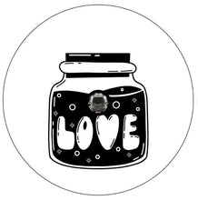 Love Potion In A Bottle White Spare Tire Cover