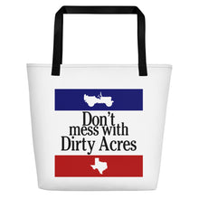 Dirty Acres Texas Style Beach Bag