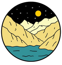 Mountain Lakeside At Night Spare Tire Cover