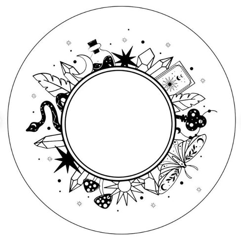 Mystical Tools Of Wonder White Spare Tire Cover