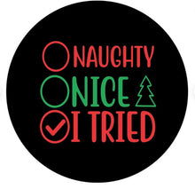 Naughty, Nice, I Tried Spare Tire Cover