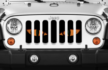 Chaos Orange Eyes Jeep Grille Insert