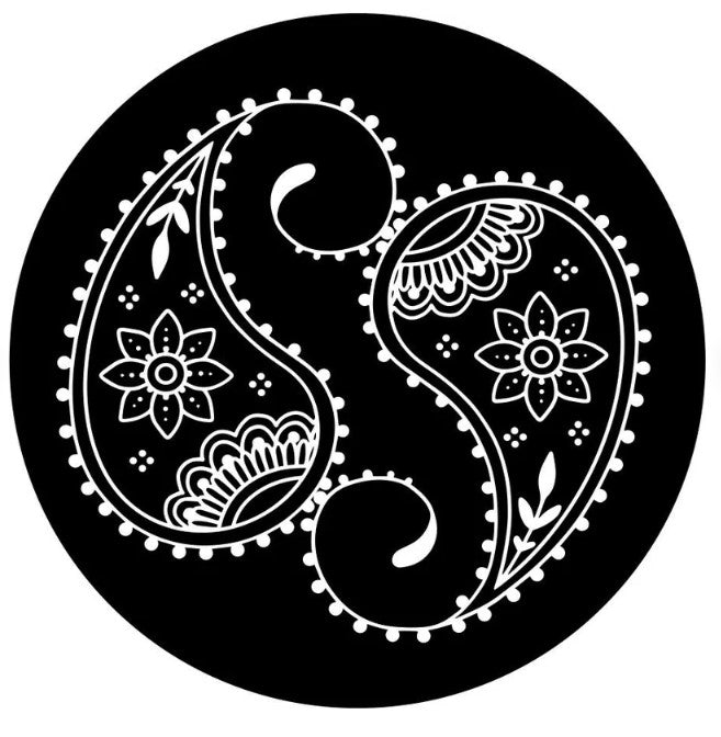 Paisley Bandana Flower Mandala Spare Tire Cover