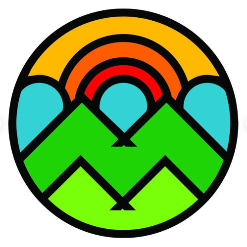 Rainbow Mountain Spare Tire Cover