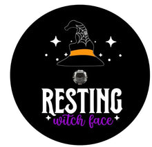 Resting Witch Face Spare Tire Cover